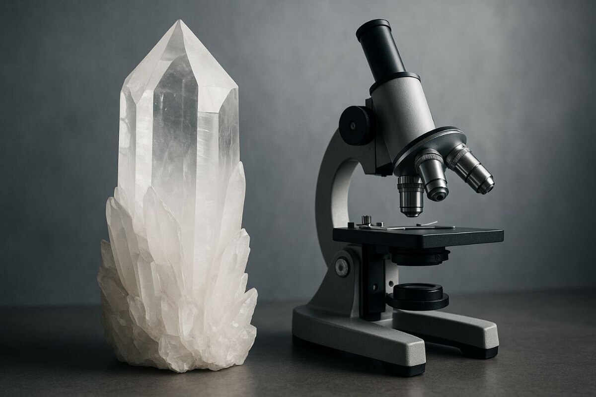 ایمان به انرژی در برابر منطق علم در کریستال درمانی