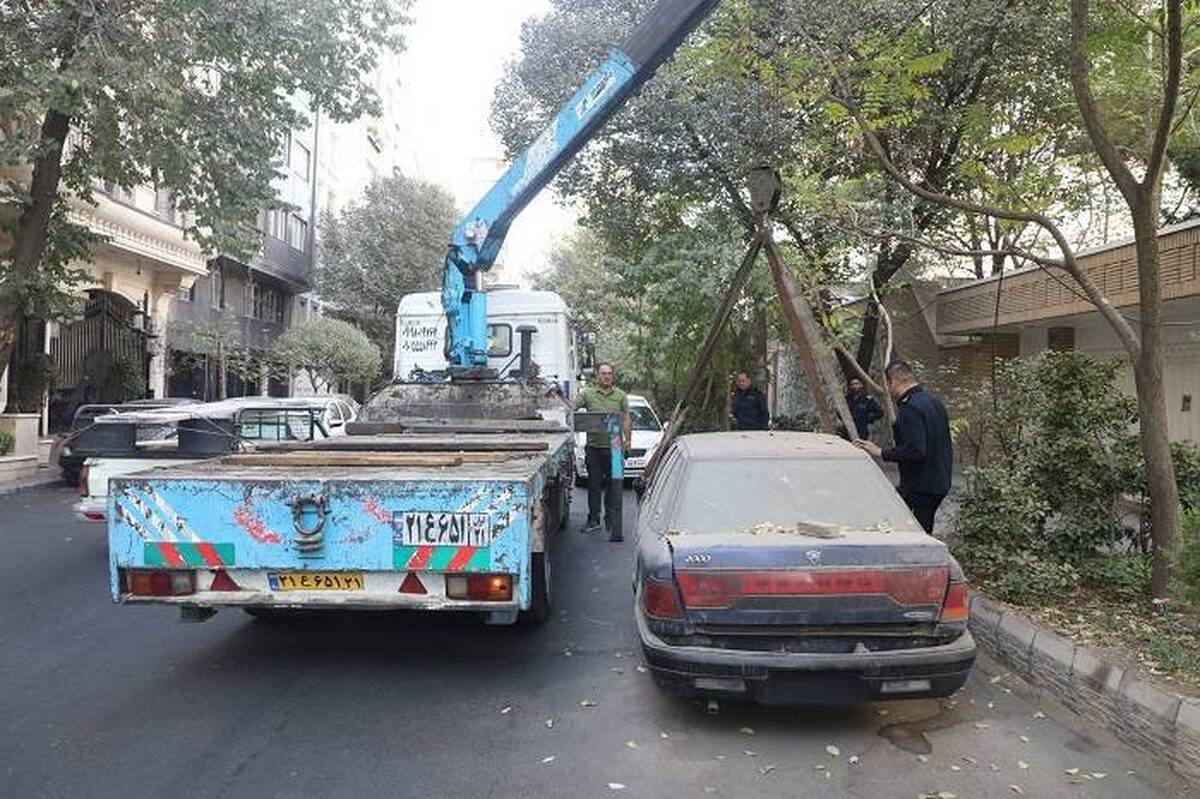 اجرای طرح جمع‌آوری خودروهای فرسوده در معابر تهران