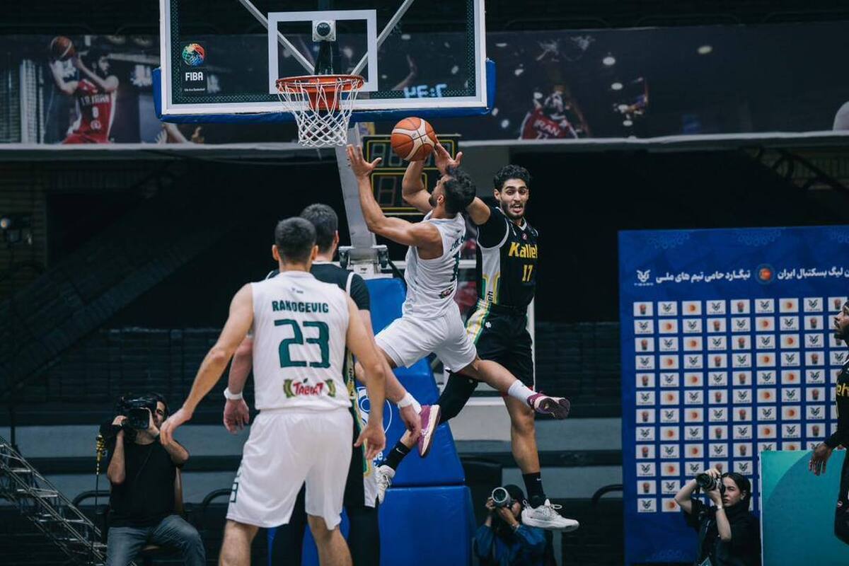هفته چهارم لیگ برتر بسکتبال| شکست مهگل مقابل آبی‌پوشان  طبیعت در تعقیب استقلال صدرنشین