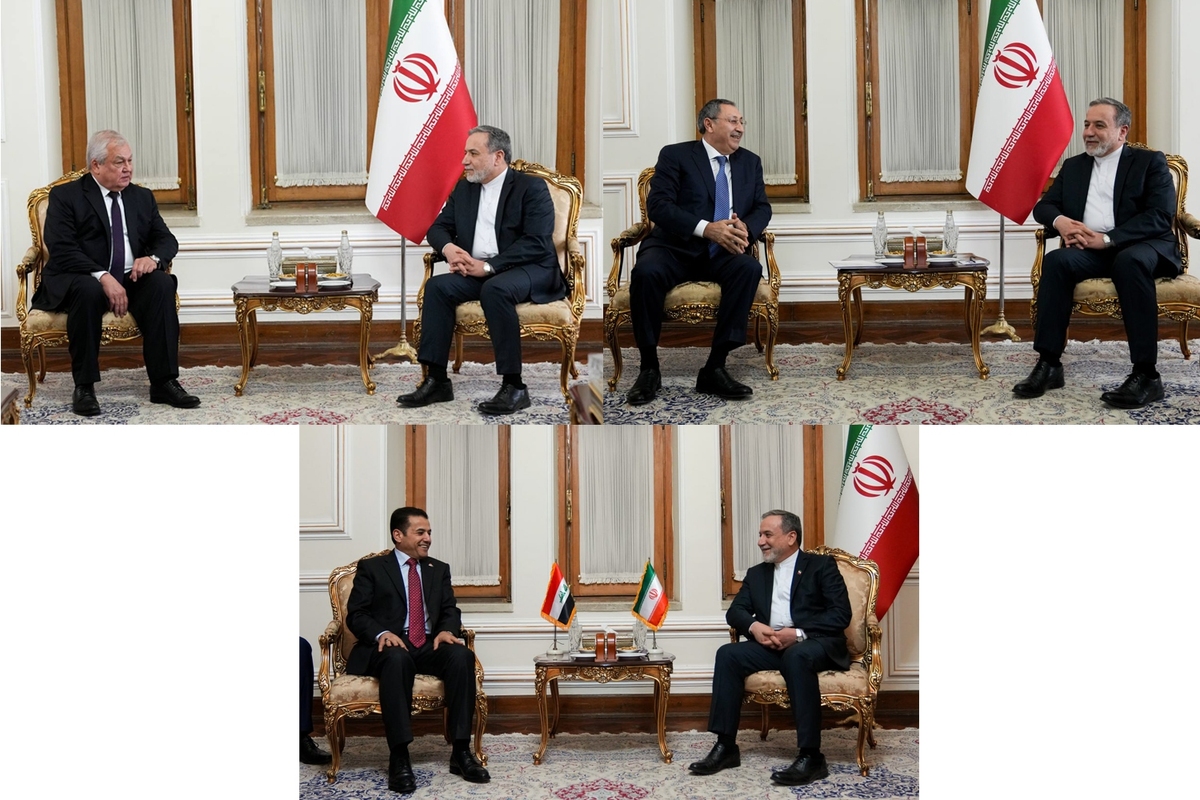 دیدار‌های فشرده عراقچی با مقامات روسیه، آذربایجان و عراق در تهران