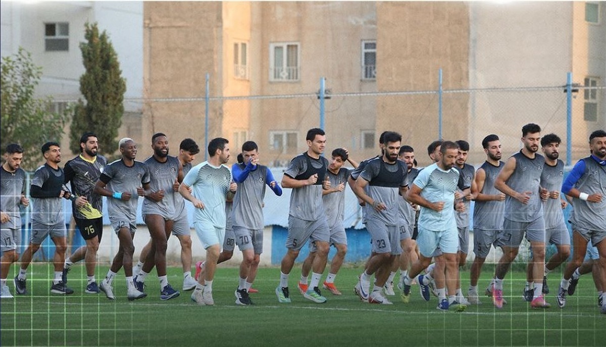 برگزاری آخرین تمرین استقلال پیش از بازی با الوحدات وینگر آبی‌ها مصدوم شد