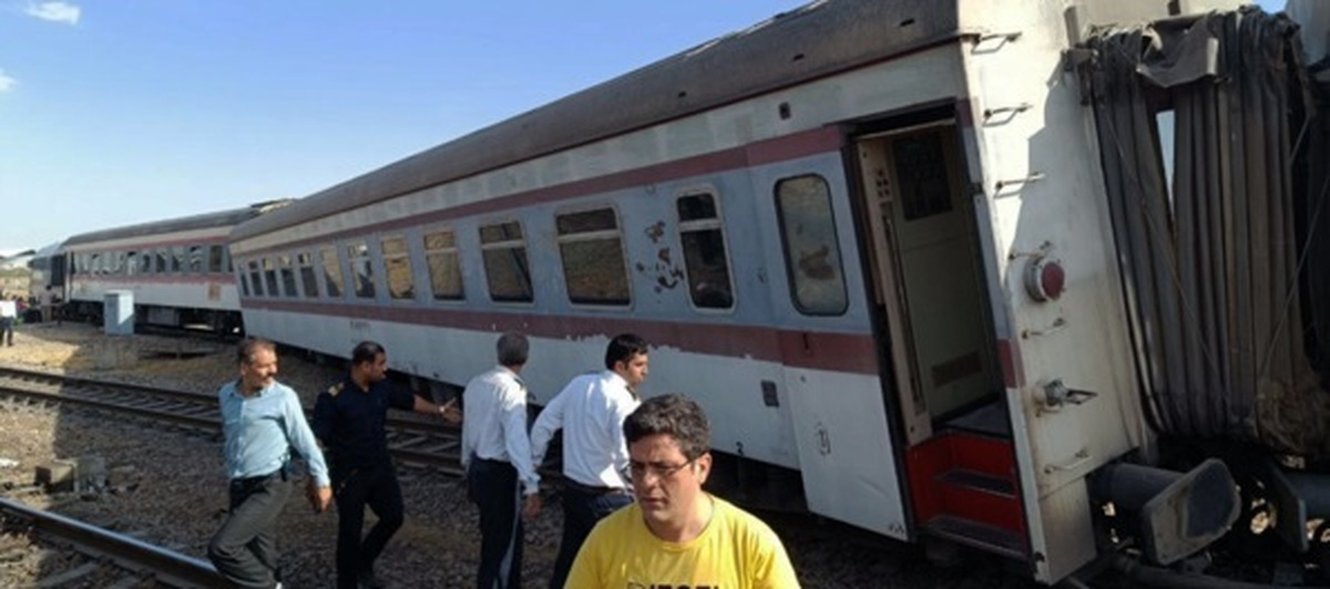 صبح امروز؛ خروج قطار مسافری از ریل در مشهد  همه مسافران به سلامت کامل پیاده شدند
