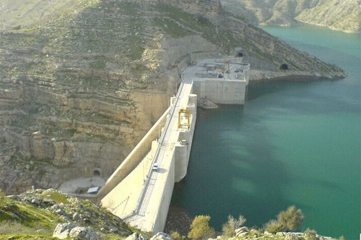 افتتاح سد تاج امیر لرستان با حضور وزیر نیرو