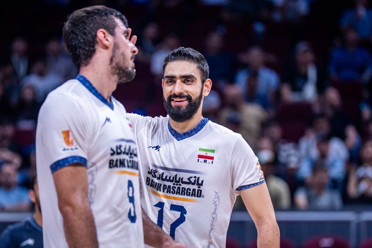 والیبال قهرمانی جهان | خانزاده و حاجی‌پور امتیازآورترین بازیکنان ایران در دیدار با جمهوری چک