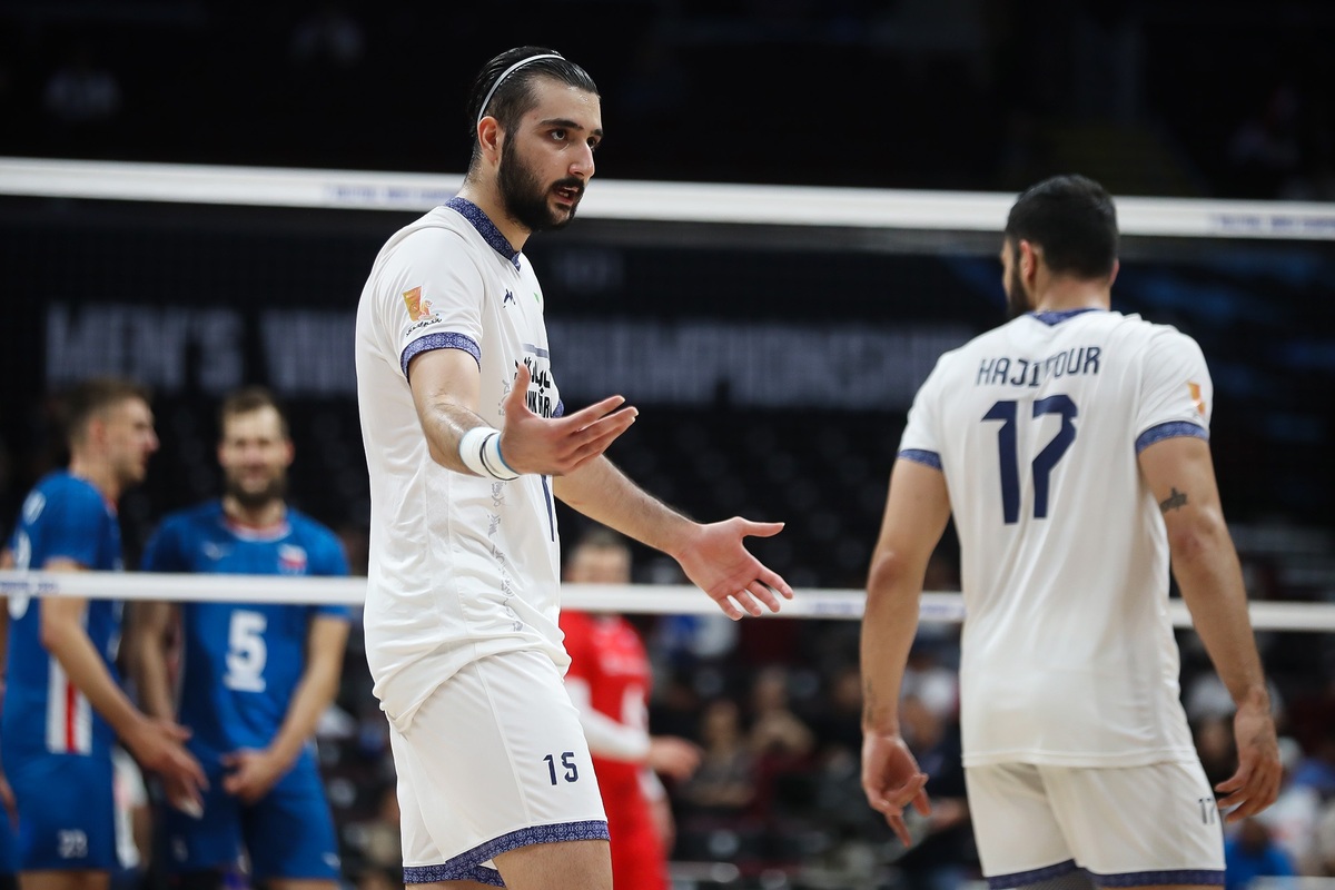 والیبال قهرمانی جهان | به‌نژاد بهترین پاسور در مرحله یک چهارم نهایی