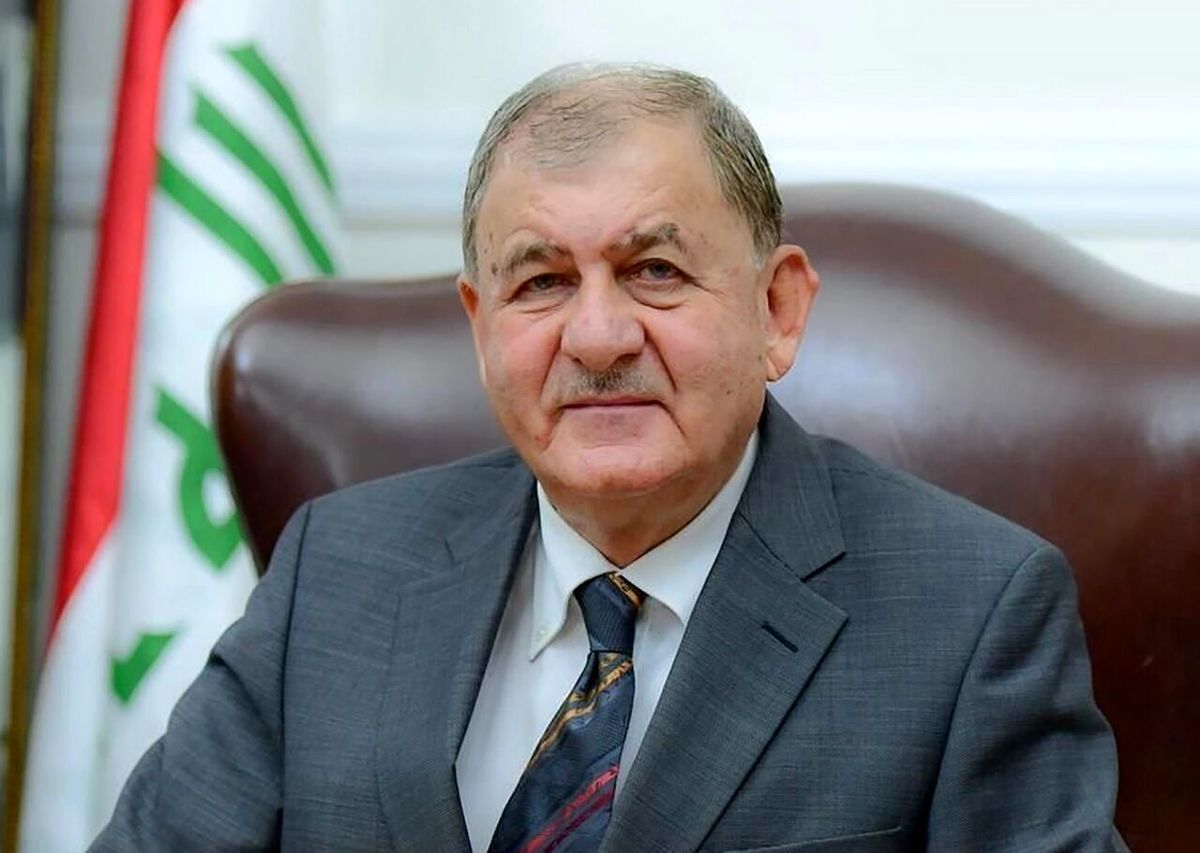 رئیس جمهور عراق: ایران بارها تاکید کرده مطلقاً قصد داشتن سلاح هسته‌ای را ندارد