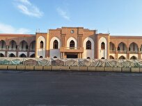 اهتزاز دائمی پرچم ایران بر بام بلدیه