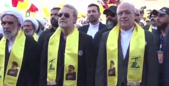 لاریجانی در مراسم سالگرد شهادت سید حسن نصرالله حضور یافت لاریجانی در مراسم سالگرد شهادت سید حسن نصرالله حضور یافت