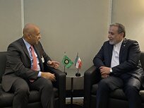 دیدار عراقچی با دبیرکل شورای همکاری خلیج فارس