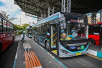 نفس تازه تهران، با آغاز به کار اتوبوس های برقی در منطقه یک