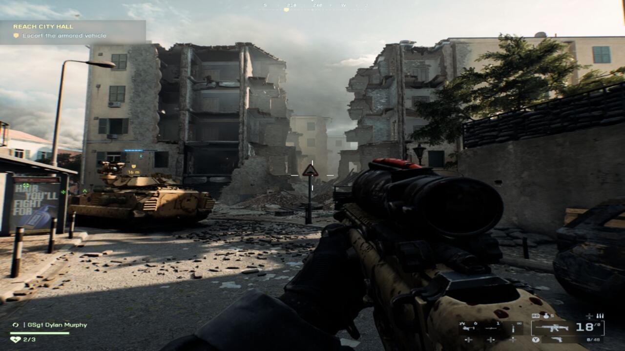 بخش داستانی Battlefield 6 به شما اجازه می‌دهد از تخریب لذت ببرید