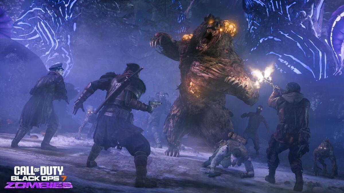 تریلر بخش زامبی Black Ops۷ و رونمایی از وسیله نقلیه شگفت‌انگیز، خرس‌های زامبی و زنبور‌ها