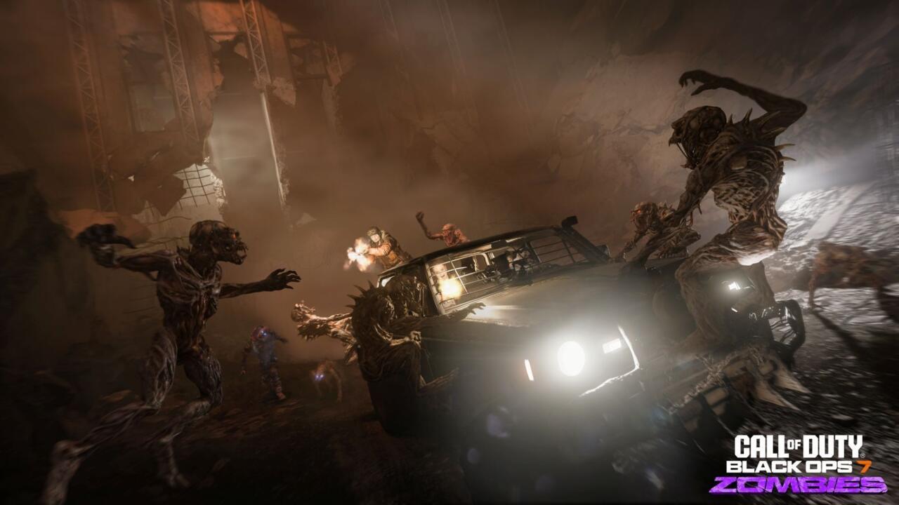 بخش زامبی CoD: Black Ops 7 خرس‌های زامبی، زنبورها و یک وسیله نقلیه شده را اضافه می‌کند