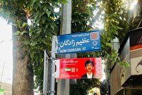 نصب تابلوهای جدید شهدا در کوچه‌های پایتخت آغاز شد