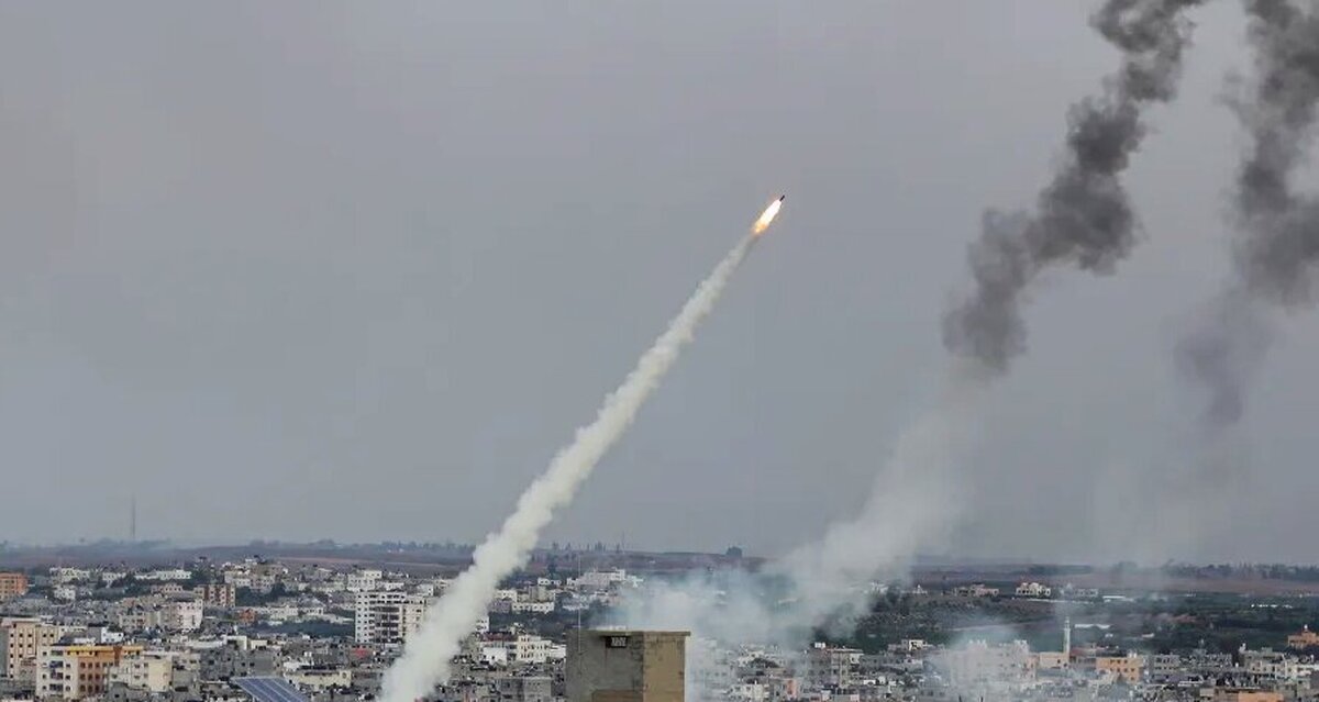 حمله موشکی از غزه به غلاف اسرائیل؛ رهگیری دو فروند موشک توسط ارتش اسرائیل