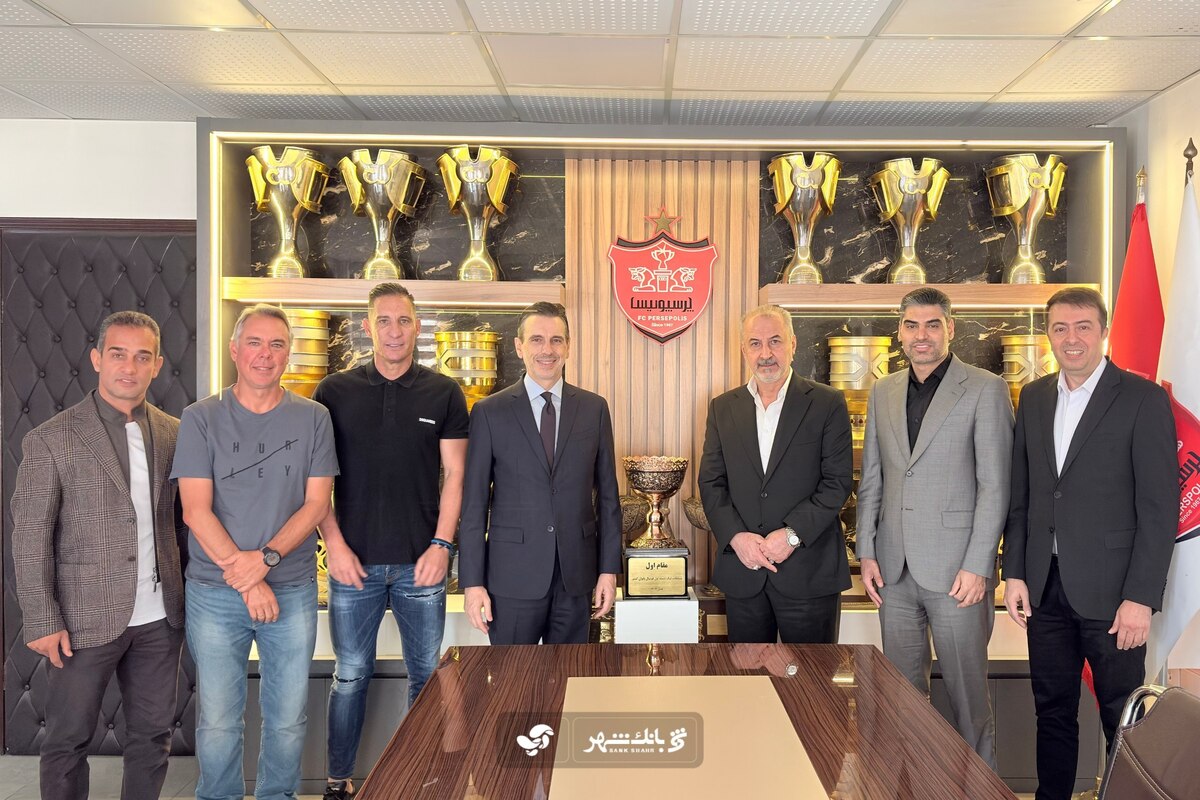 حضور سفیر اسپانیا در باشگاه پرسپولیس