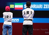 بازی‌های آسیایی جوانان| هتریک پومسه ایران با قهرمانی در بخش میکس/ سومین طلا هم کسب شد