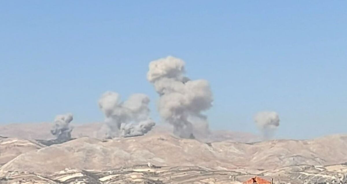 حمله هوایی گسترده اسرائیل به شمال و شرق لبنان +فیلم