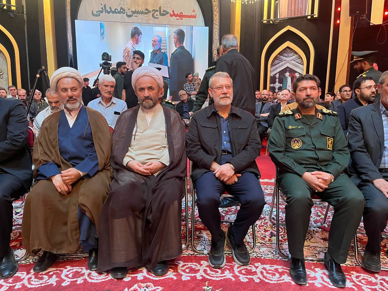 مراسم پاسداشت حبیب حرم، شهید حاج حسین همدانی در شهرک شهید محلاتی برگزار شد