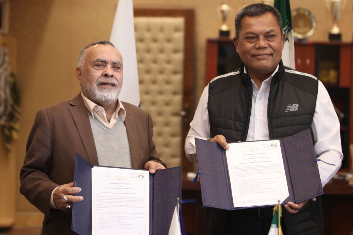 امضای تفاهم‌نامه همکاری فدراسیون‌های تیراندازی ایران و اندونزی