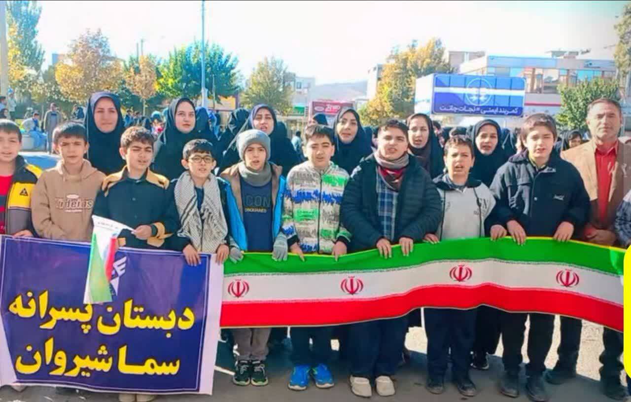 حماسه ملت، ایران را درنوردید/ پیام دانشآموزان به دشمنان؛ شعلهورتر از موشک هستیم حماسه ملت، ایران را درنوردید/ پیام دانشآموزان به دشمنان؛ شعلهورتر از موشک هستیم