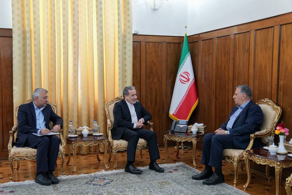 رئیس اتاق بازرگانی ایران با عراقچی دیدار کرد