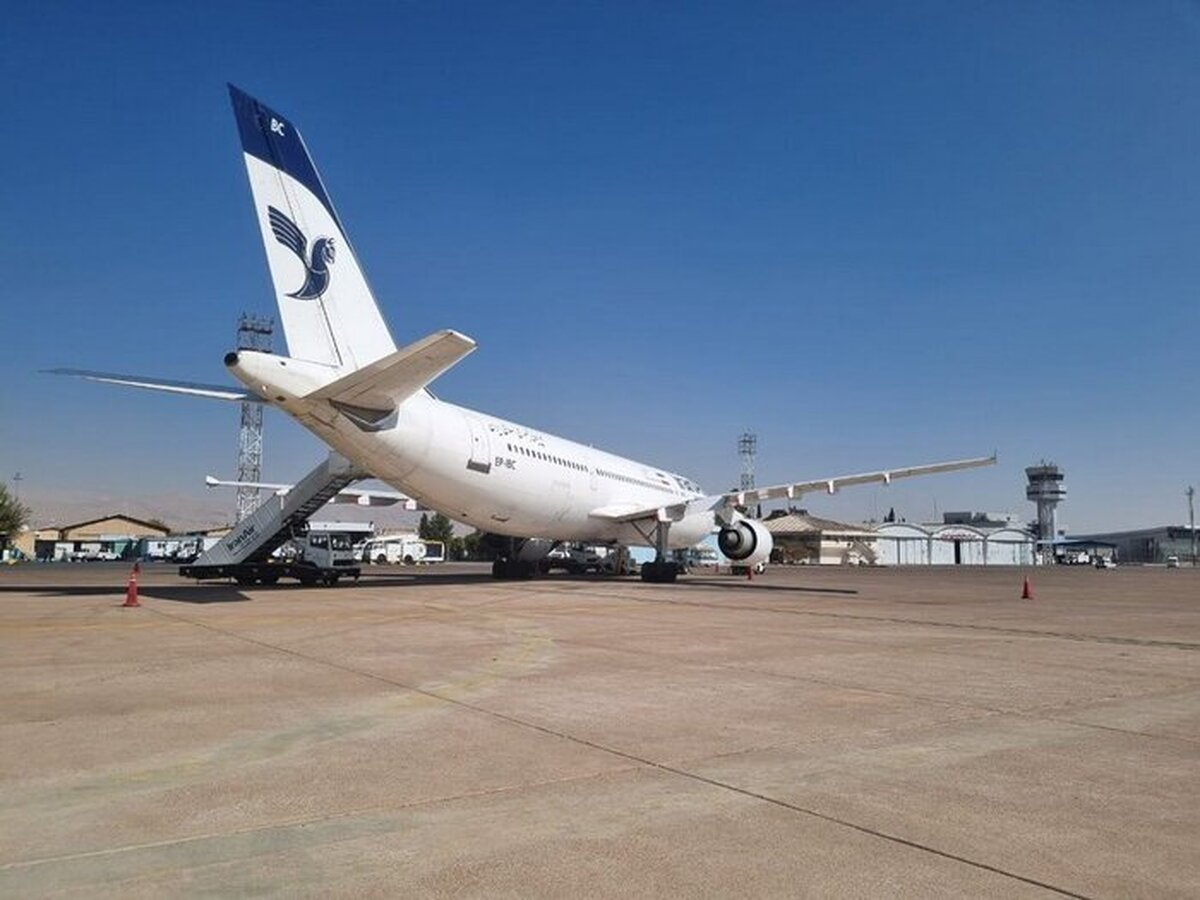 فرود اضطراری پرواز ایران‌ایر در شیراز به دلیل نامساعد بودن هوا در بندرعباس