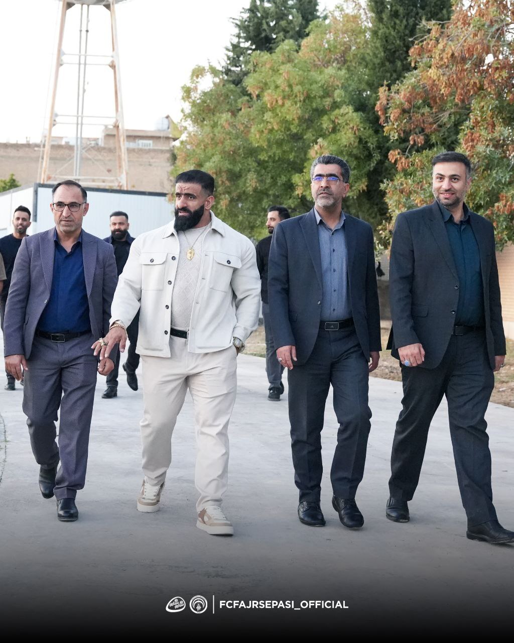 حضور چوپان، گرگ پارسی در تمرینات فجرسپاسی+تصاویر