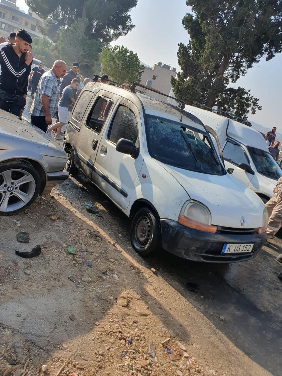 هفت زخمی در حمله پهپاد اسرائیلی به خودرویی در شهر بنت‌جبیل لبنان