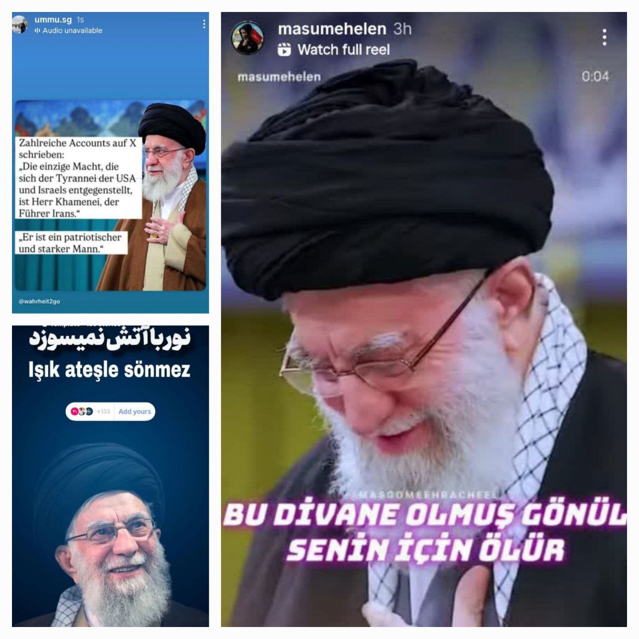 پویش «جان‌دل‌رهبرم»؛ طوفان  فعالان رسانه‌ای در حمایت از رهبر معظم انقلاب 