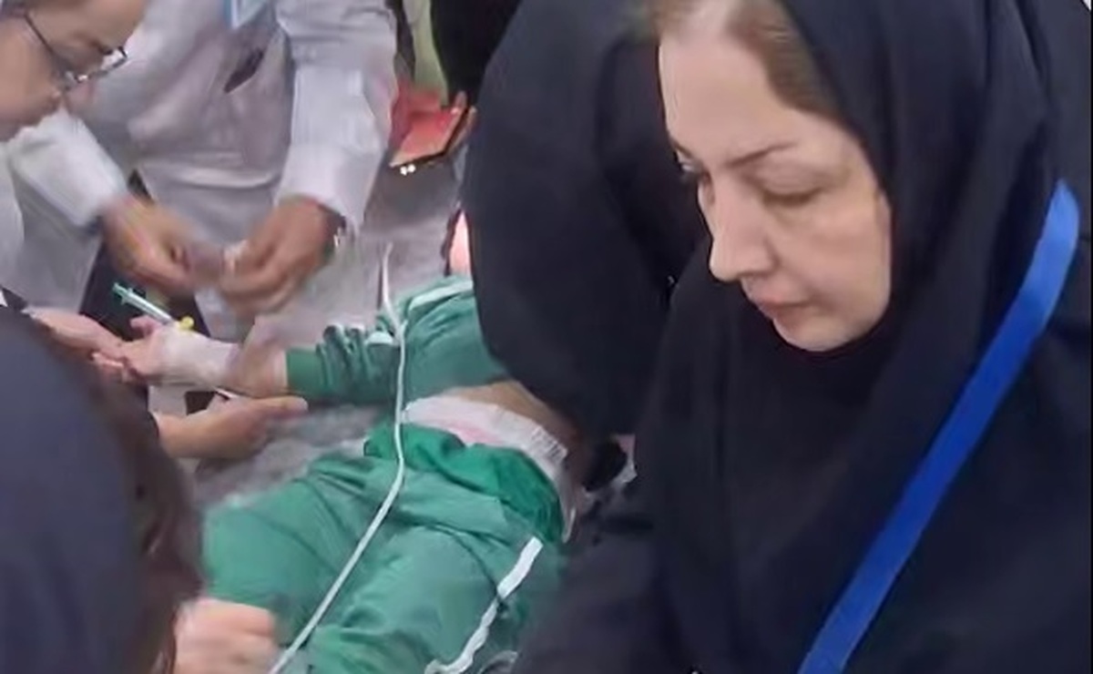 نجات معجزه آسای کودک ۲۲ ماهه در بیمارستان طالقانی گرگان+ فیلم