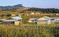 ایستگاه بازرسی دستگاه قضایی در ورودی منطقه حفاظت‌شده در جنگل هیرکانی