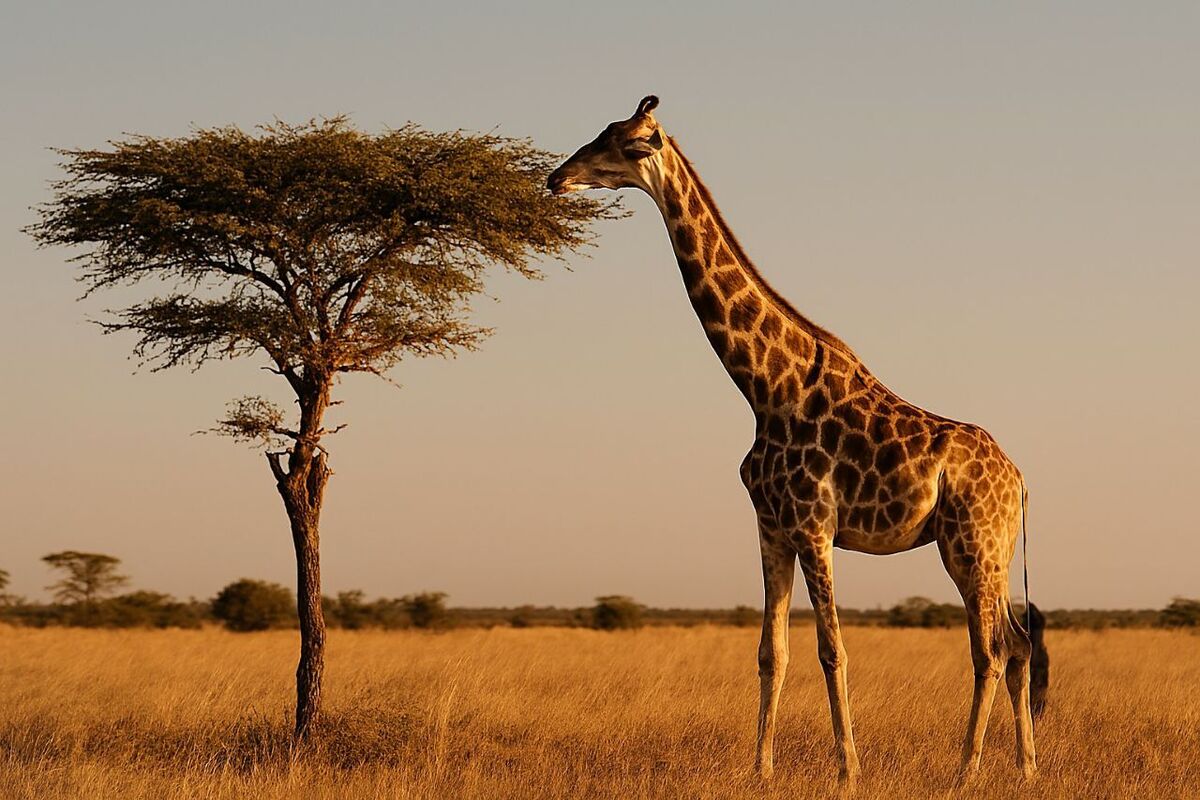 راز شگفت‌انگیز بلند بودن پا‌های زرافه