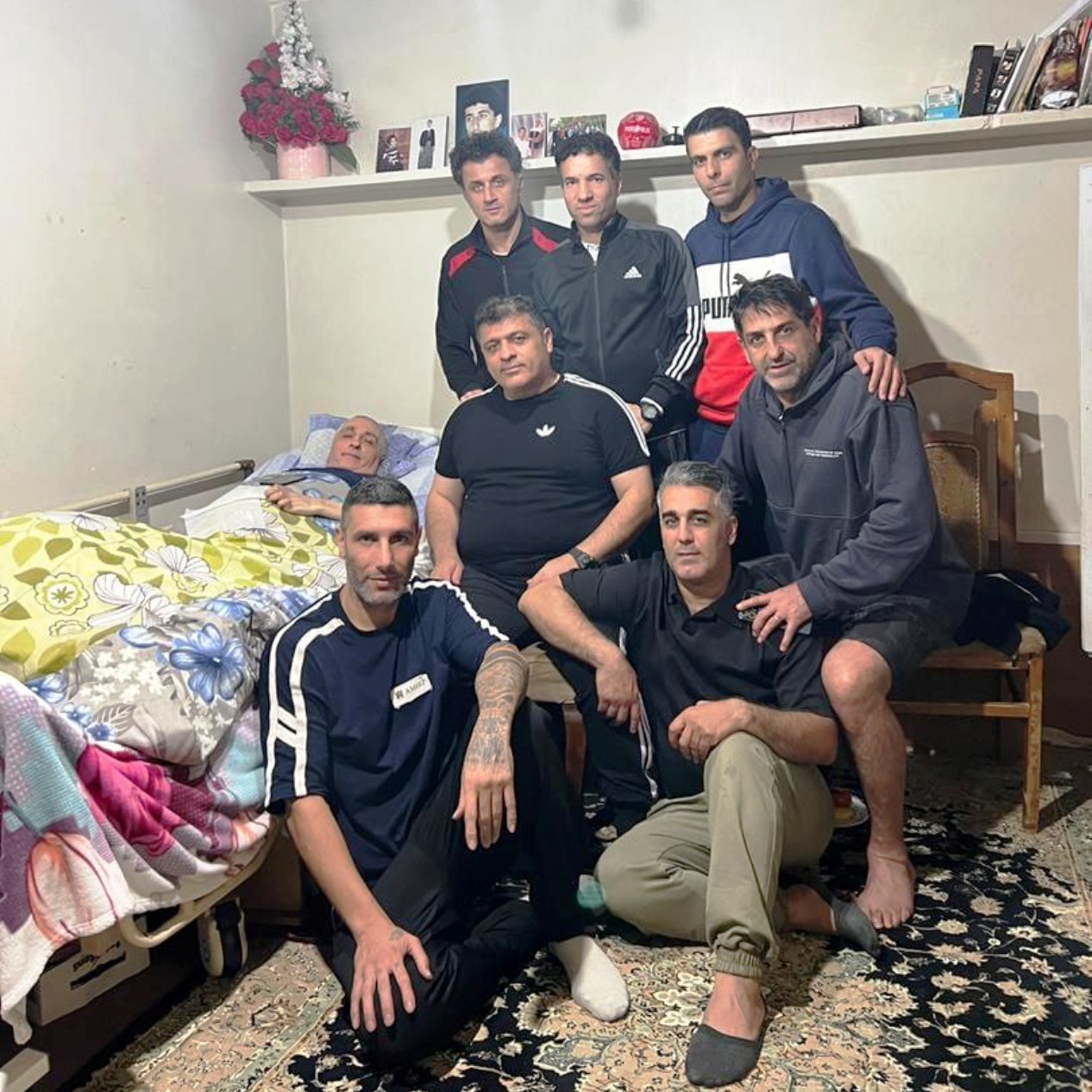 عیادت پیشکسوتان سرخابی از دو ورزشکار قطع نخاعی+تصاویر عیادت پیشکسوتان سرخابی از دو ورزشکار قطع نخاعی+تصاویر