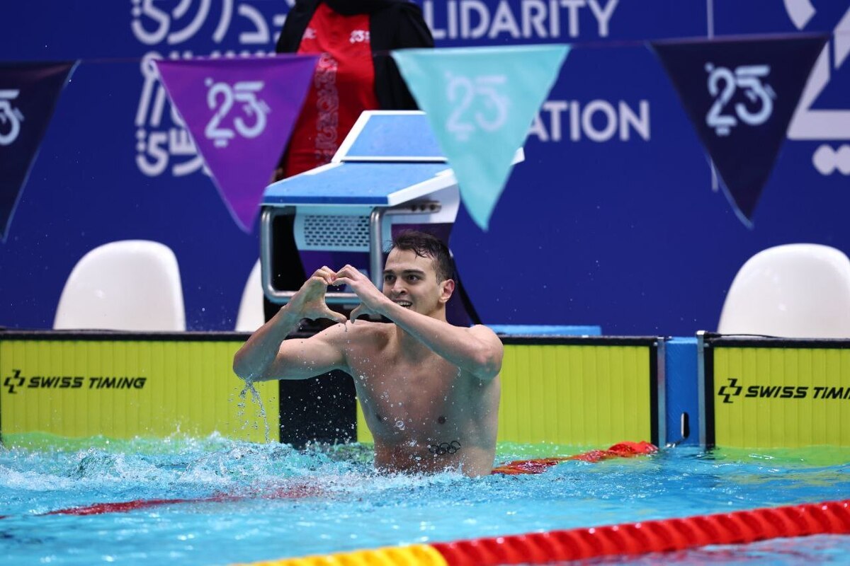 شه‌بخش دومین برنز ایران را به نام خود زد طلا و برنز تیمی حاصل کار شناگران