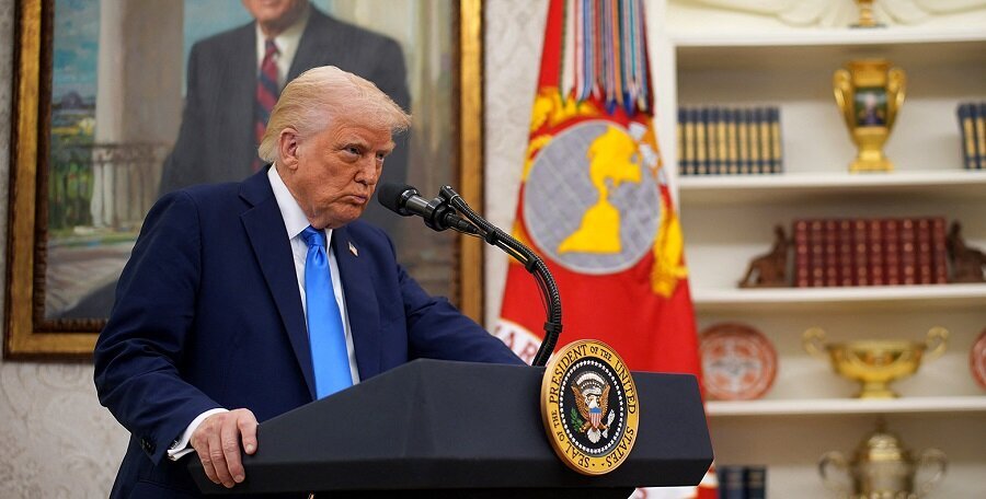 آمریکا و فروپاشی تصویر ساختگی جهان اولی؛ ترامپ میان هرجومرج مالی و بیاعتمادی عمومی آمریکا و فروپاشی تصویر ساختگی جهان اولی؛ ترامپ میان هرجومرج مالی و بیاعتمادی عمومی