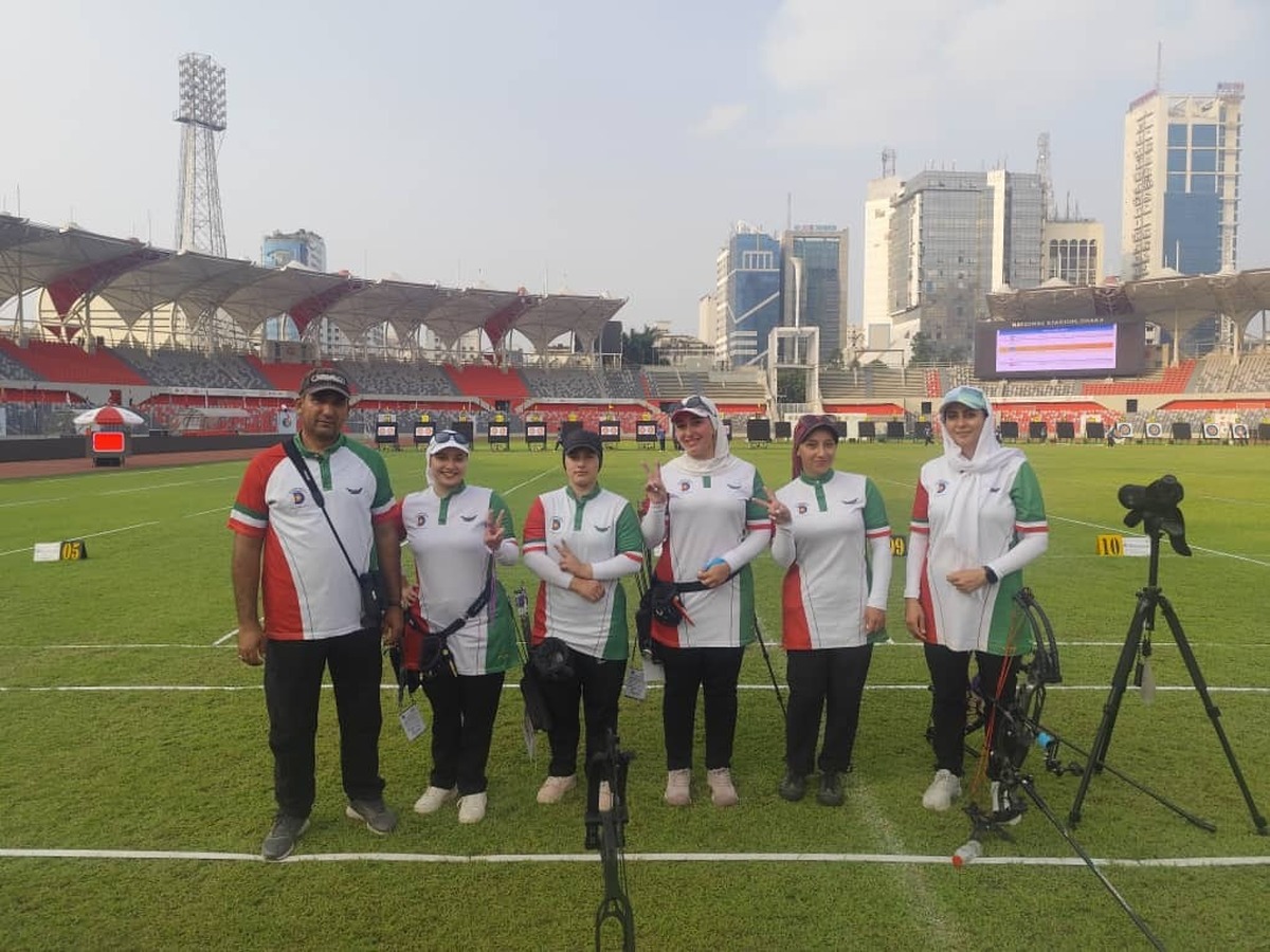 تیراندازی با کمان قهرمانی آسیا| کسب مدال برنز توسط تیم کامپوند بانوان  ریکرو مردان از صعود بازماند