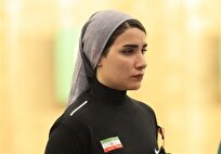 تیراندازی قهرمانی جهان| هانیه رستمیان پنجم شد