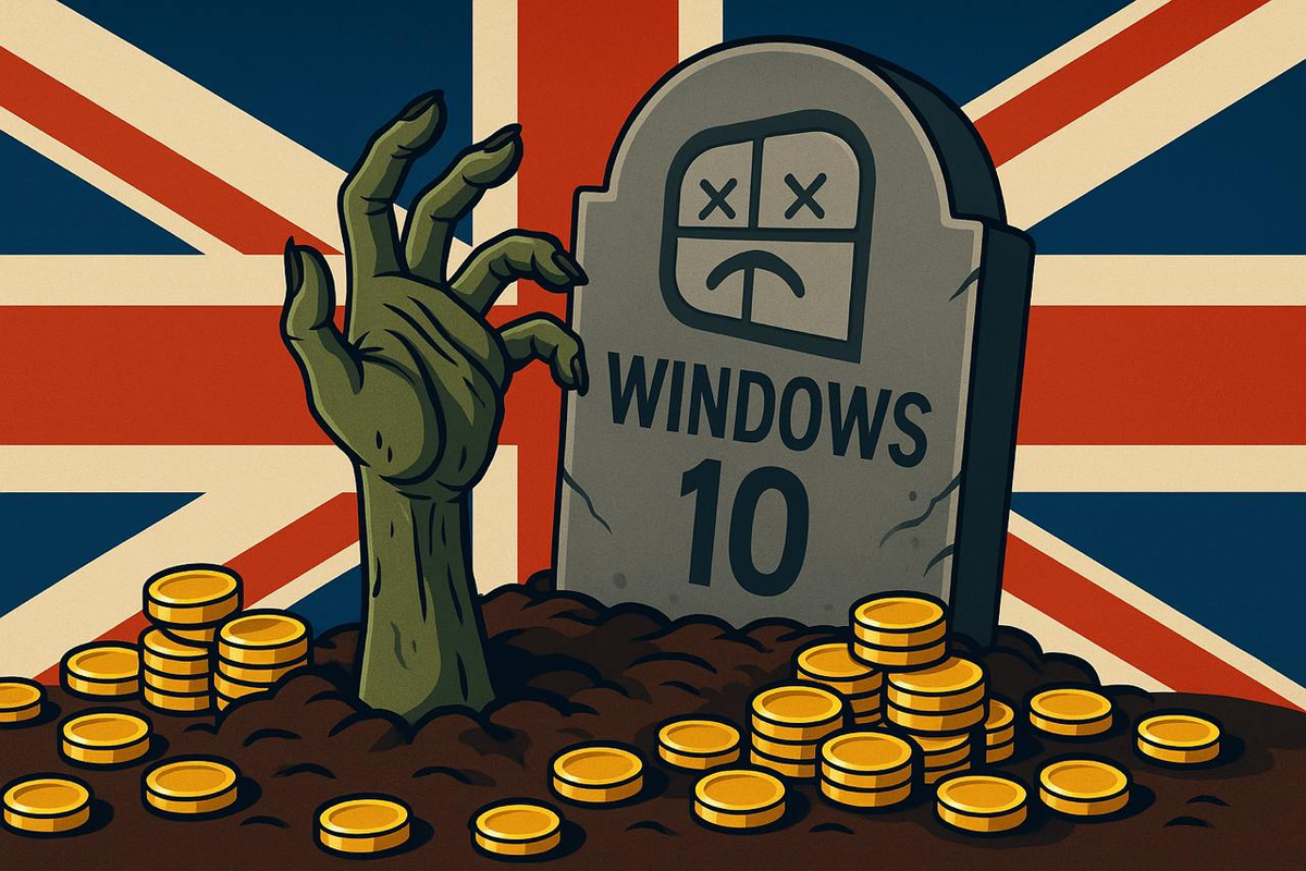 یک وزارتخانۀ انگلیسی ۳۱۲ میلیون پوند برای سیستم‌عاملی منسوخ هزینه کرد