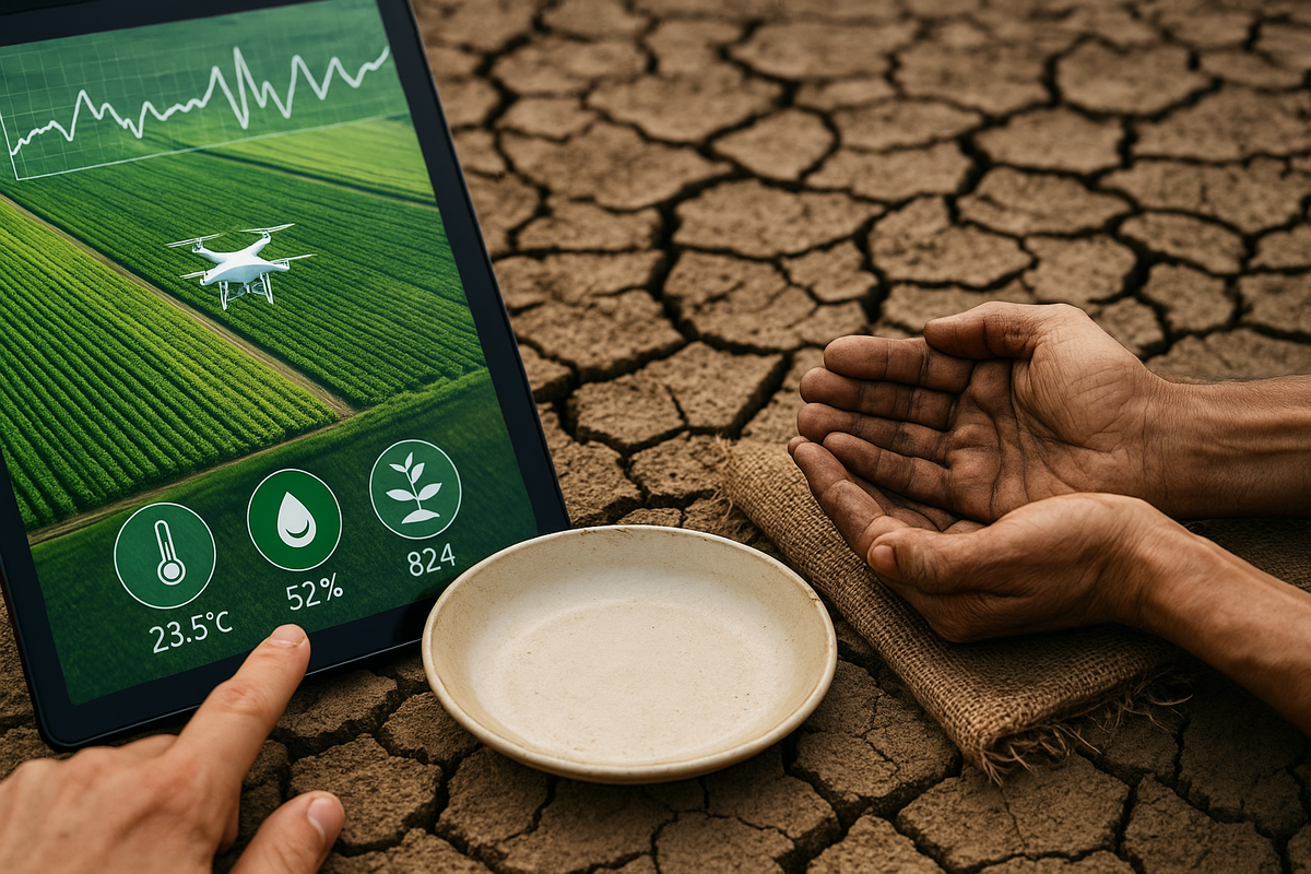 فناوری‌های کشاورزی و تولید موادغذایی، گرسنگی را از بین نبرده است