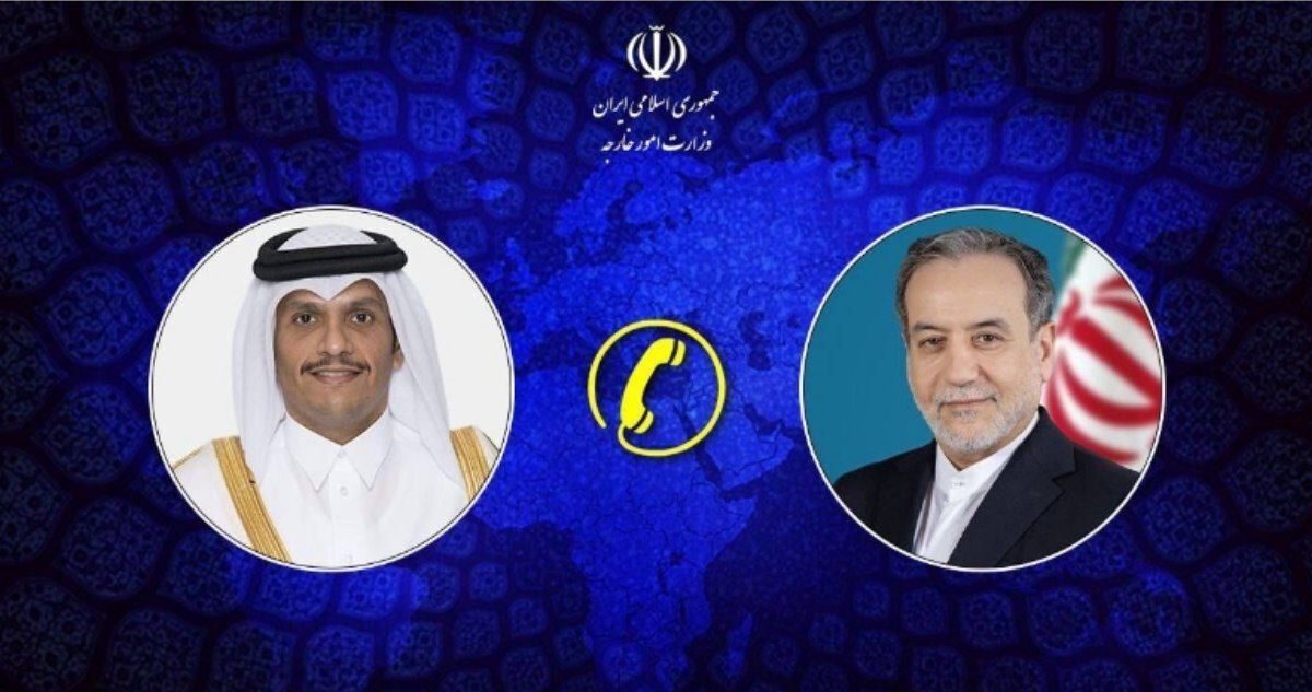 گفت‌وگوی تلفنی وزرای امور خارجه ایران و قطر