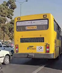 برخورد فوری شرکت واحد اتوبوسرانی تهران با راننده متخلف شرکت خصوصی