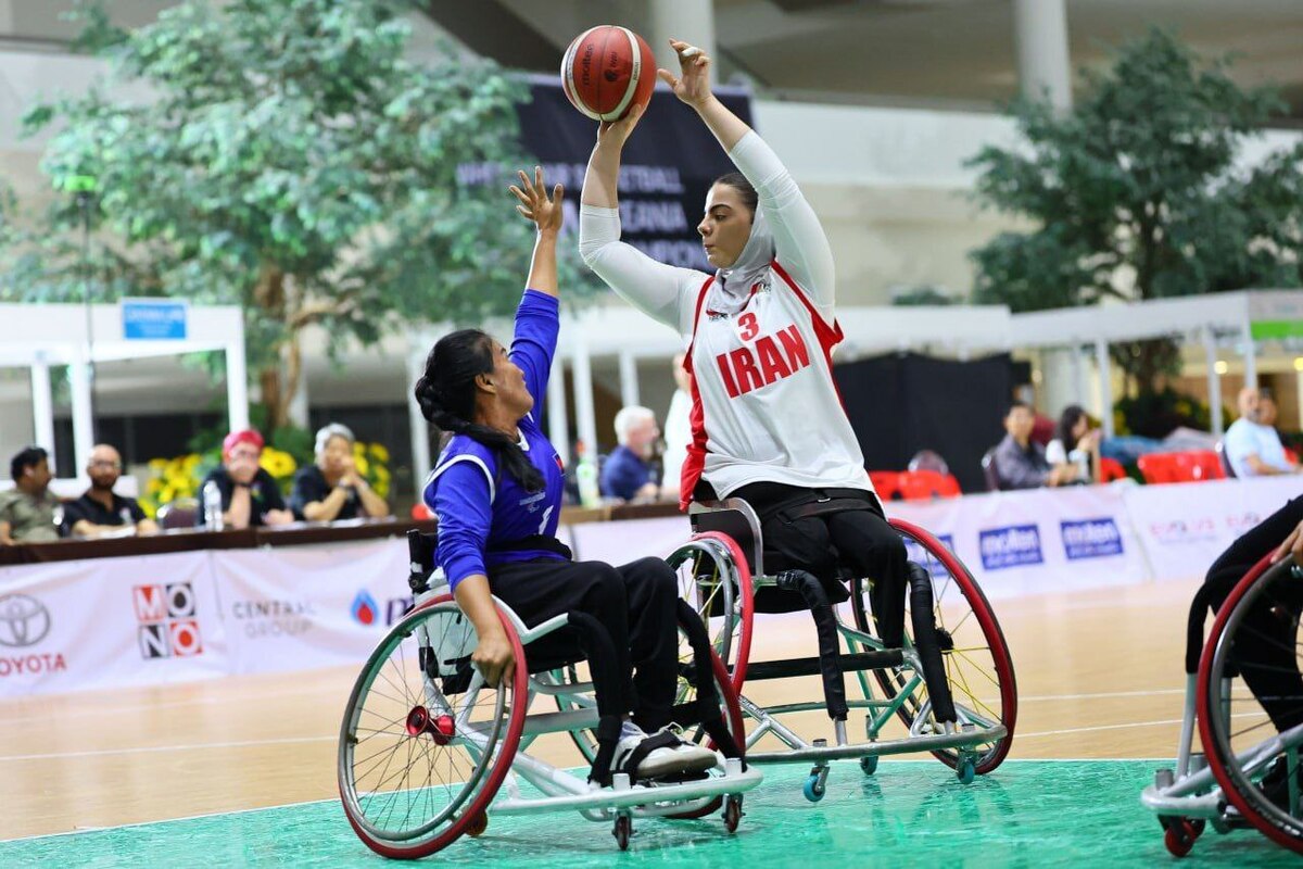 بسکتبال با ویلچر قهرمانی آسیا | مدال برنز مردان و جایگاه ششم برای بانوان  سهمیه جهانی کسب نشد