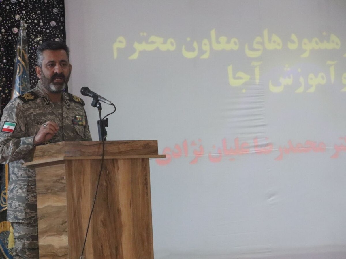 امیر سرتیپ دوم محمدرضا علیان‌نژاد: آموزش صحیح تنها راه مقابله با آسیب‌ها و یأس دشمنان است