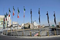 تهران برای ایام شهادت حضرت فاطمه سیاه پوش شد