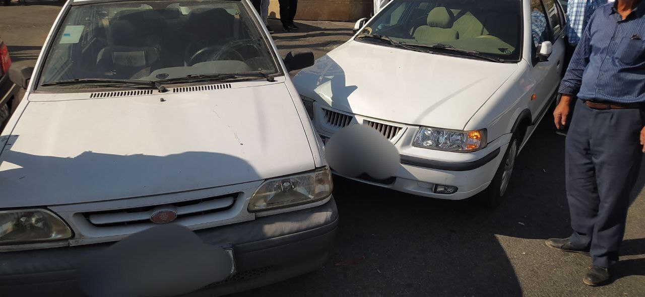 تصادف زنجیره‌ای کامیون با ۱۵ خودرو در بلوار سیمون بولیوار تهران