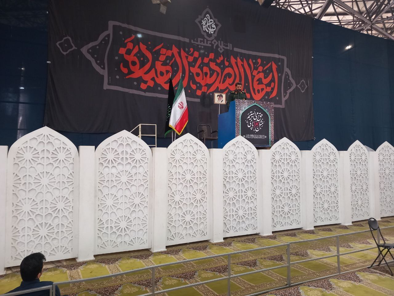 برنامه میقات صالحین با حضور ۷۵۰۰ بسیجی برگزار شد.