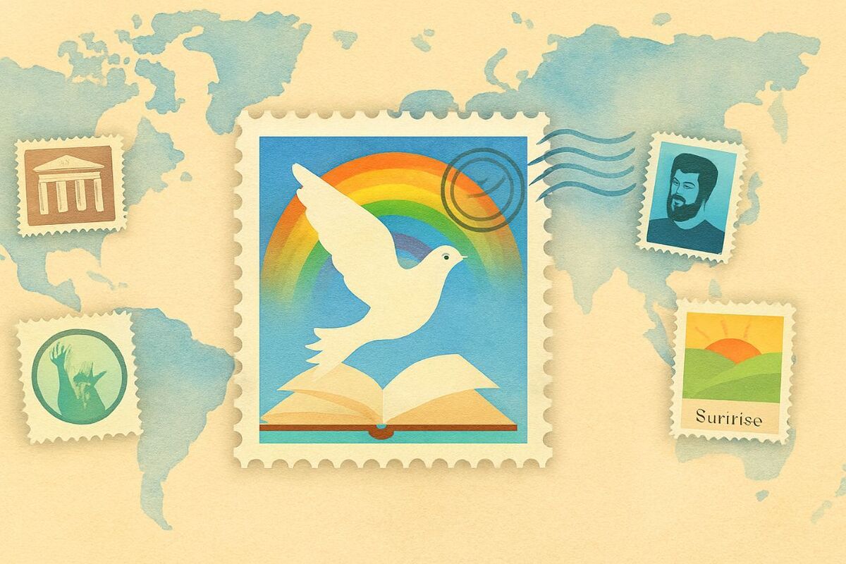 تمبرها رسانه‌ای برای روایت فرهنگ و امید ملت‌ها هستند