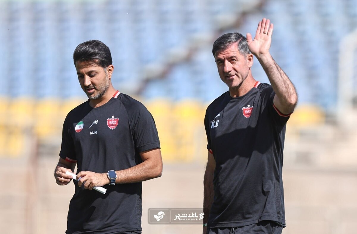 جدایی دو دستیار هاشمیان از پرسپولیس قطعی است  تمرین فردا زیر نظر مربیان ایرانی