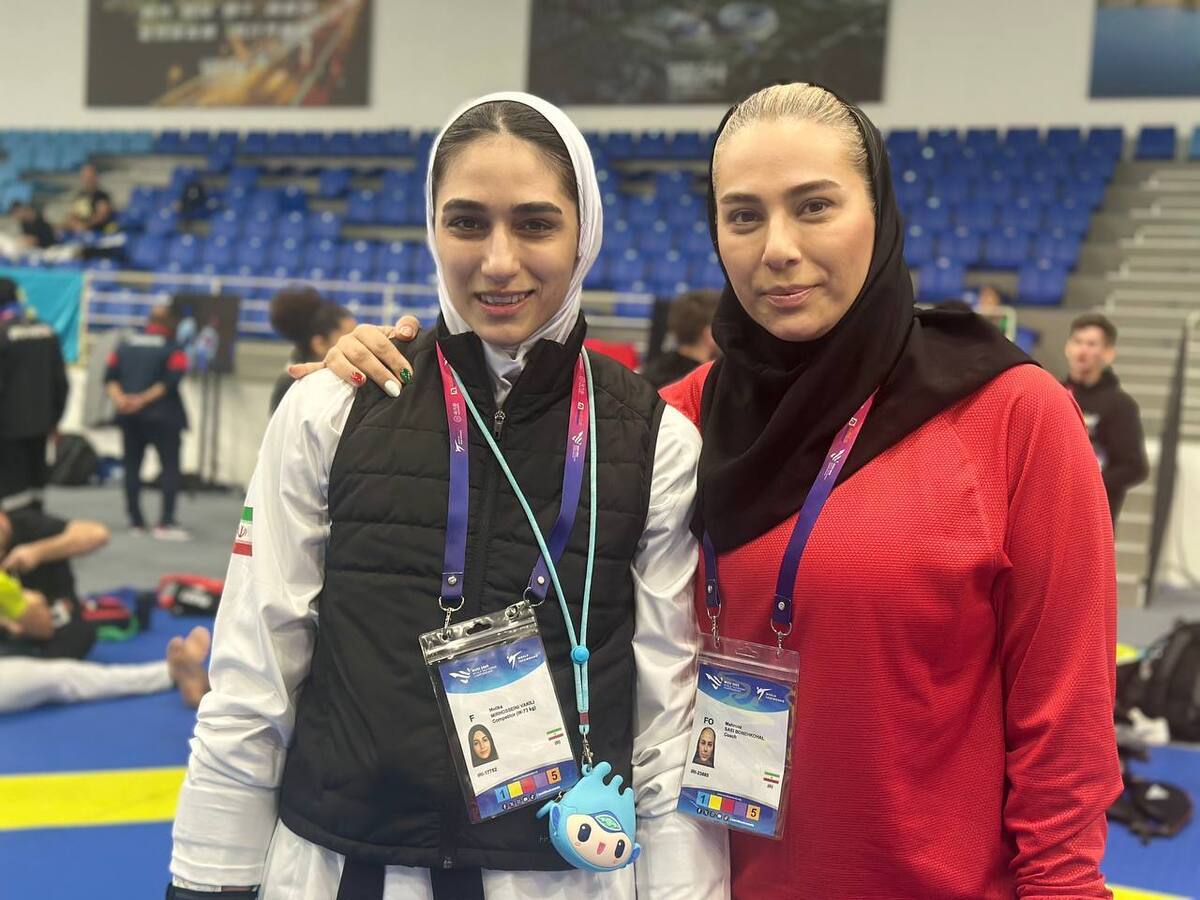 تکواندو قهرمانی جهان| حذف کاپیتان تیم ملی بانوان  میرحسینی حریف نماینده چین نشد